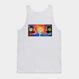 Song of monkeys music lovers Tank Top